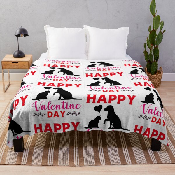Item preview, Cat & Dog Valentine T-shirt designed and sold by sutja.