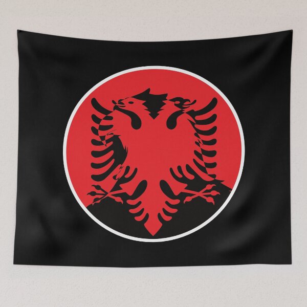 Item preview, Albania Golden Eagle Albanian National Animal Flag designed and sold by FlagX.