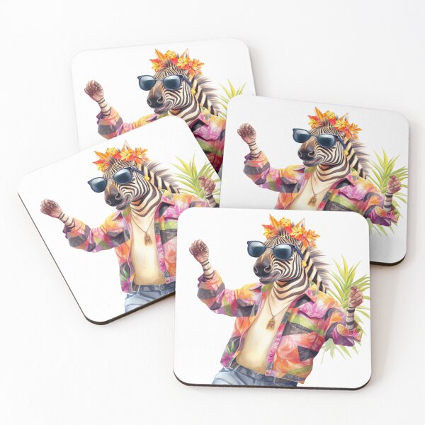 Item preview, Cool Party Dope Zebra Animal designed and sold by artfulbitsbyk.