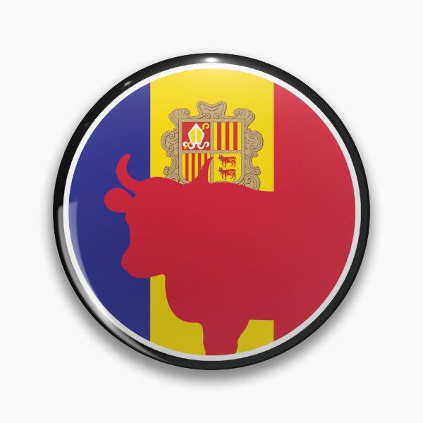 Item preview, Andorra Cattle Andorran National Animal Flag designed and sold by FlagX.