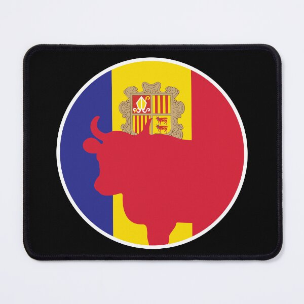 Item preview, Andorra Cattle Andorran National Animal Flag designed and sold by FlagX.