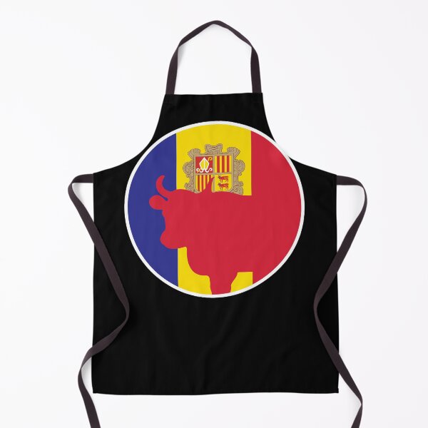 Item preview, Andorra Cattle Andorran National Animal Flag designed and sold by FlagX.