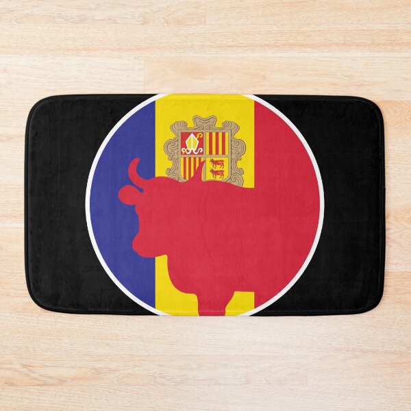 Item preview, Andorra Cattle Andorran National Animal Flag designed and sold by FlagX.