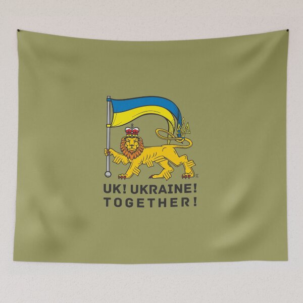 Item preview, Great Britain and Ukraine together. designed and sold by sarabeevart.
