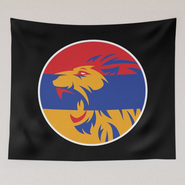 Item preview, Armenia Lion Armenian National Animal Flag designed and sold by FlagX.