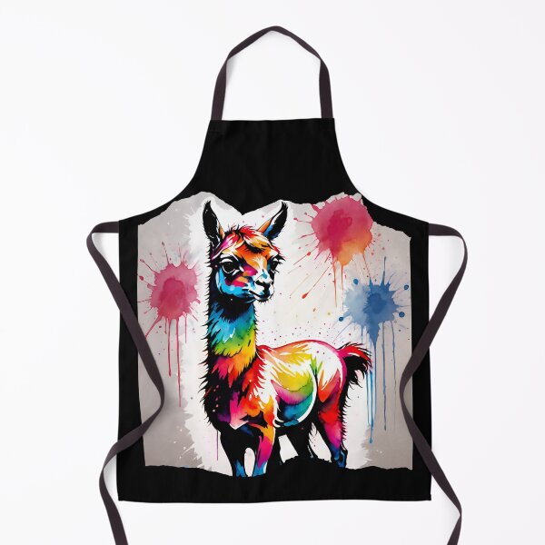Item preview, Llama Paint Splash Artwork designed and sold by BotunPeony.