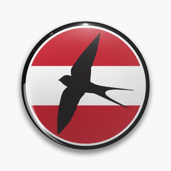 Item preview, Austria Swallow Austrian National Animal Flag designed and sold by FlagX.
