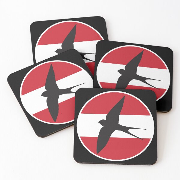 Item preview, Austria Swallow Austrian National Animal Flag designed and sold by FlagX.