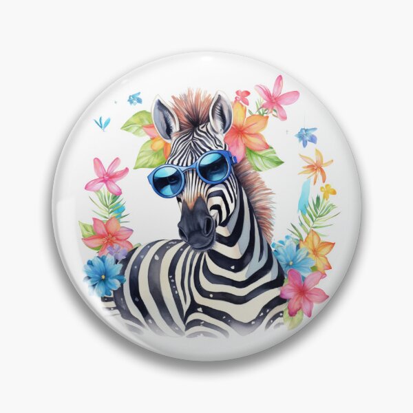 Artikelvorschau, Cooles Party-Dope-Zebra-Tier entworfen und verkauft von artfulbitsbyk.