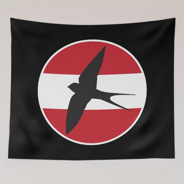 Item preview, Austria Swallow Austrian National Animal Flag designed and sold by FlagX.