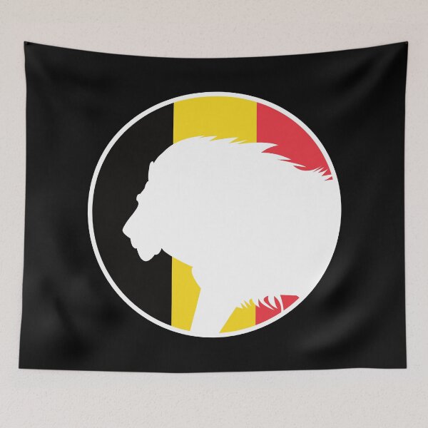 Item preview, Belgium Lion Belgian National Animal Flag designed and sold by FlagX.