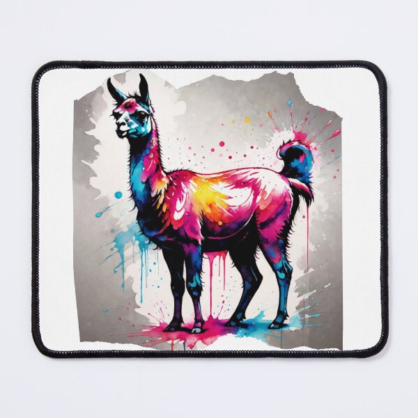 Item preview, Llama Paint Splash Artwork designed and sold by BotunPeony.