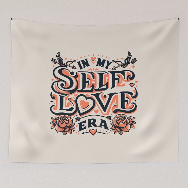 Artikelvorschau, In My Self Love Era Zitate Love Yourself Lustiges Valentinstag-T-Shirt entworfen und verkauft von MAPDDesigns.