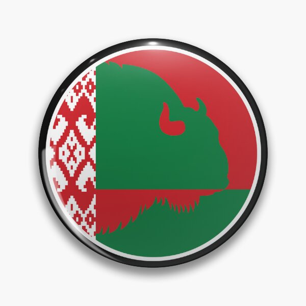 Item preview, Belarus Wisent Zubr Belarusian National Animal Flag designed and sold by FlagX.