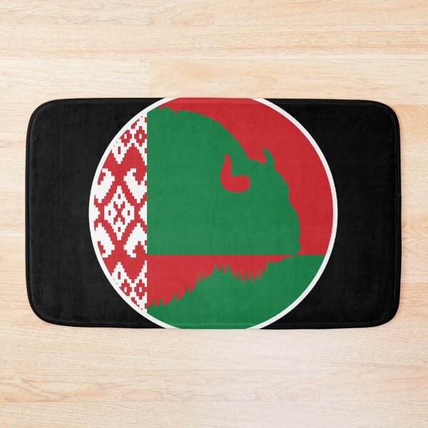 Item preview, Belarus Wisent Zubr Belarusian National Animal Flag designed and sold by FlagX.