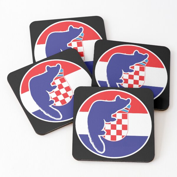 Item preview, Croatia Marten Croatian National Animal Flag designed and sold by FlagX.