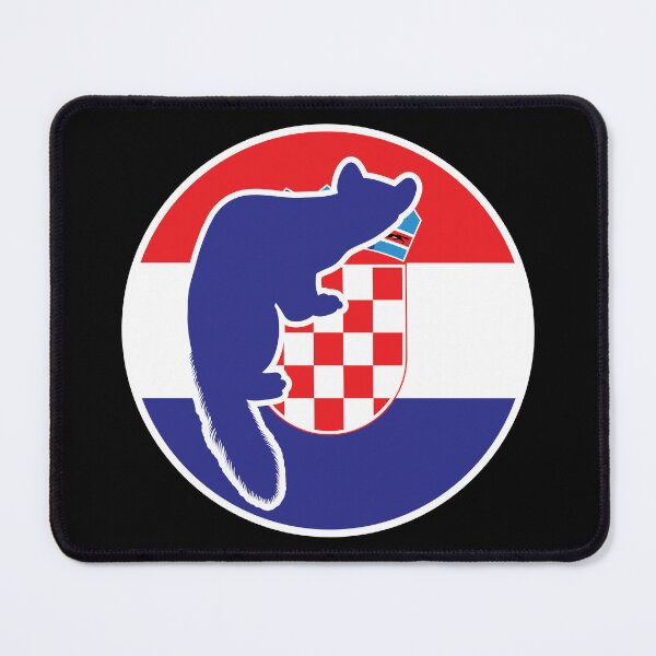 Item preview, Croatia Marten Croatian National Animal Flag designed and sold by FlagX.