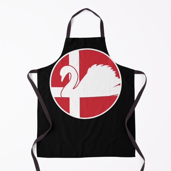 Item preview, Denmark Swan Danish National Animal Flag designed and sold by FlagX.