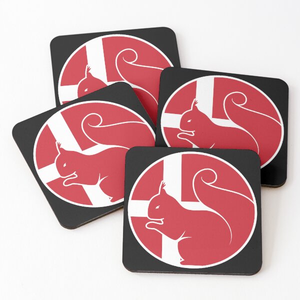 Item preview, Denmark Squirrel Danish National Animal Flag designed and sold by FlagX.