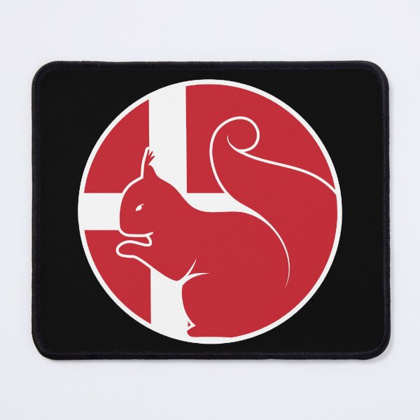 Item preview, Denmark Squirrel Danish National Animal Flag designed and sold by FlagX.