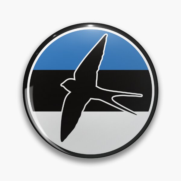 Item preview, Estonia Swallow Estonian National Animal Flag designed and sold by FlagX.