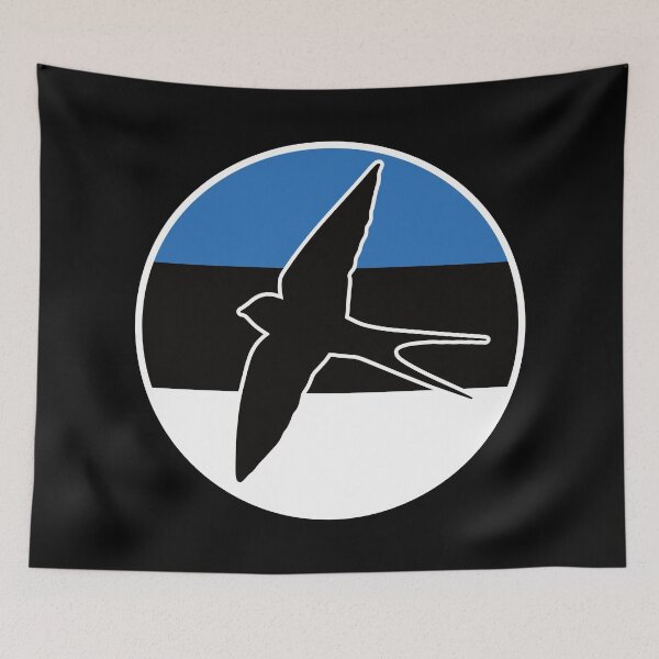 Item preview, Estonia Swallow Estonian National Animal Flag designed and sold by FlagX.