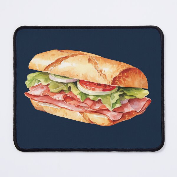 Item preview, Classic Sub Ham Sandwich designed and sold by Alicia Chee.