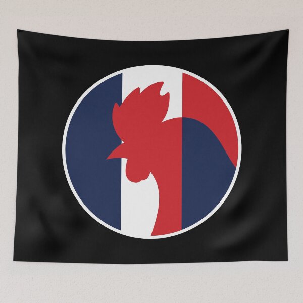 Item preview, France Gallic Rooster French National Animal Flag designed and sold by FlagX.
