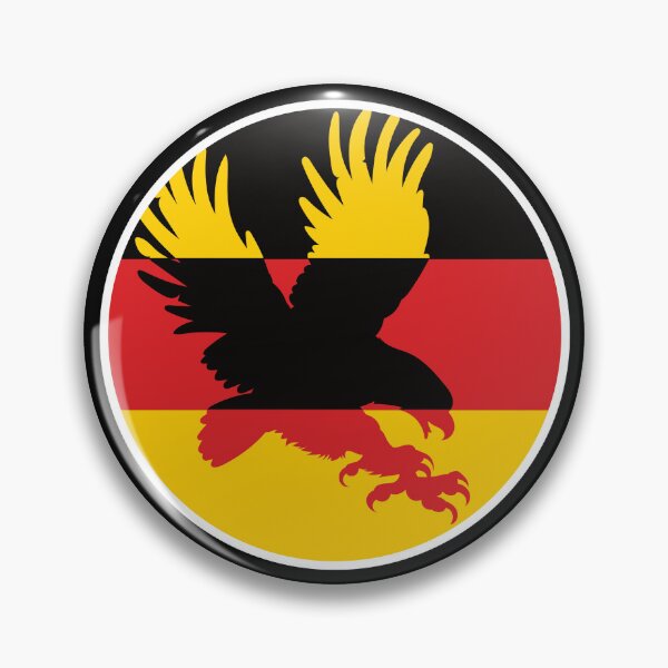 Item preview, Germany Golden Eagle German National Animal Flag designed and sold by FlagX.
