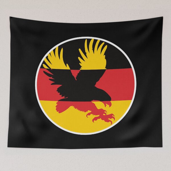 Item preview, Germany Golden Eagle German National Animal Flag designed and sold by FlagX.