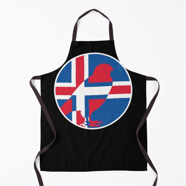 Item preview, Iceland Falcon Gyrfalcon Icelandic National Animal Flag designed and sold by FlagX.