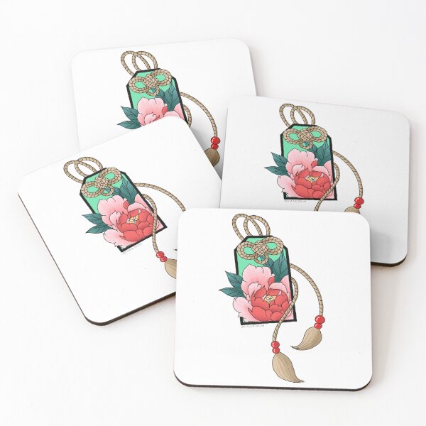 Item preview, Peony Omamori  designed and sold by bridolanart.