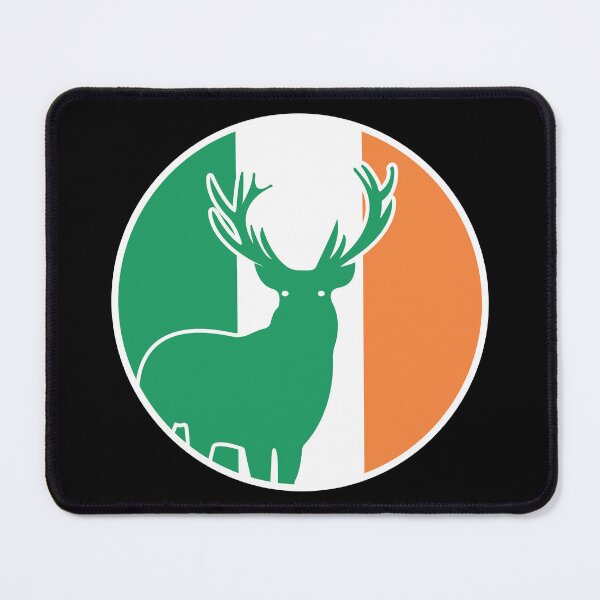 Item preview, Ireland Red deer Irish National Animal Flag designed and sold by FlagX.
