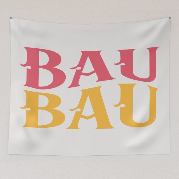 Item preview, Fuwawa Mococo Hololive Holoen fuwamoco bau bau typography | Morcaworks designed and sold by Morcawork.