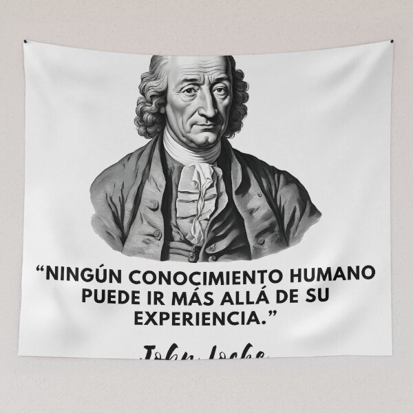 Item preview, The limit of knowledge according to John Locke quote designed and sold by CachoGlorious.