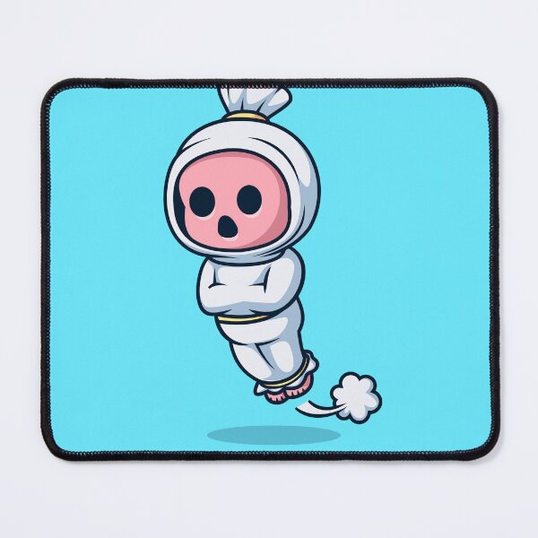 Item preview, Playful Pocong: Cute Indonesian Ghost Cartoon Vector Icon designed and sold by hjian8219.