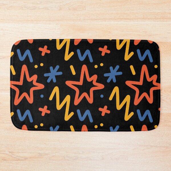 Item preview, Abstract simple minimal line doodle colorful scribble pattern designed and sold by TNwandesignart.