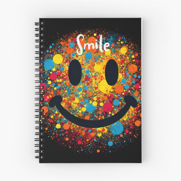 Item preview, Vibrant Splatter Smile Abstract Art designed and sold by inkArtistryfine.