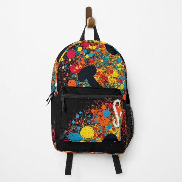 Item preview, Vibrant Splatter Smile Abstract Art designed and sold by inkArtistryfine.