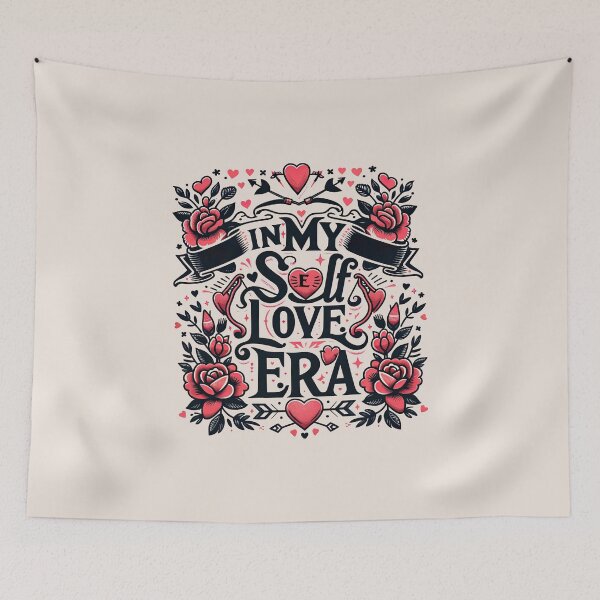 Artikelvorschau, In My Self Love Era Zitate Love Yourself Lustiges Valentinstag-T-Shirt entworfen und verkauft von MAPDDesigns.
