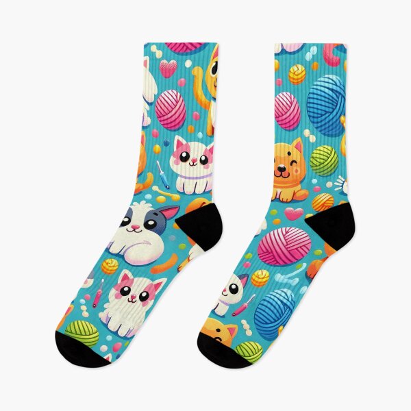 Item preview, Cute Pets Playful Pattern Design designed and sold by inkArtistryfine.