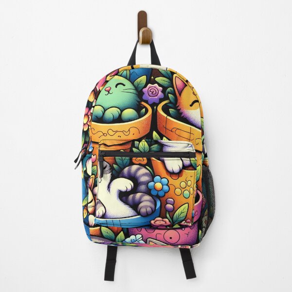 Item preview, Charming Garden Kittens Illustration designed and sold by inkArtistryfine.