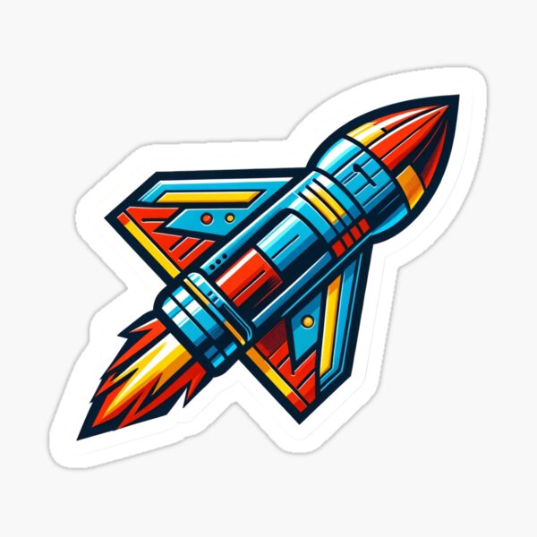 Artikel-Vorschau von  UFO -Alien Raumschiff/Rakete Aufkleber Band 3, designt und verkauft von mymagicstoreus.