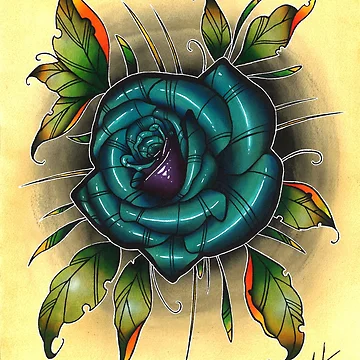 Artwork thumbnail, BLUE ROSE by ARTopher