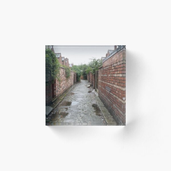 Alleyway Acrylic Block