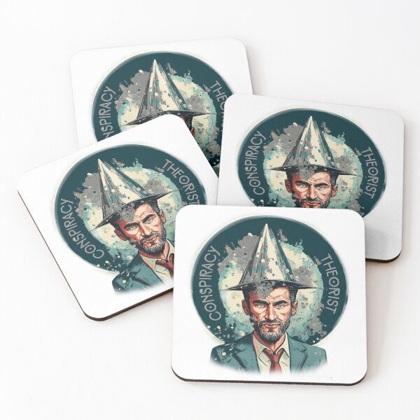 Item preview, Conspiracy Theorist With Tin Foil Hat - Conspiracy Crew designed and sold by Conspiracy Crew.