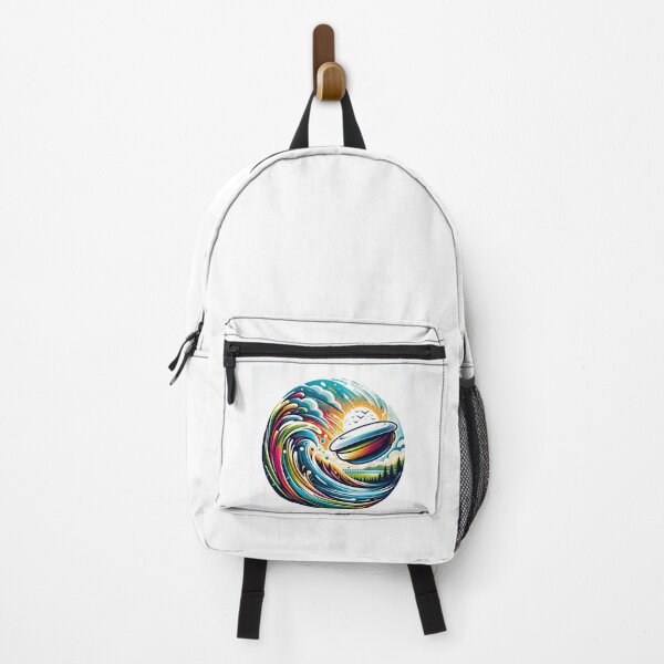 Item preview, Dynamic Ultimate Frisbee Art Print - Colorful Sports Fun designed and sold by finwiz.