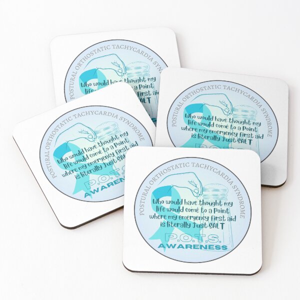 Item preview, First Aid Salt - POTS awareness designed and sold by blankslategardn.