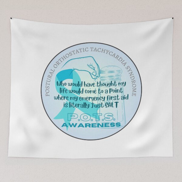 Item preview, First Aid Salt - POTS awareness designed and sold by blankslategardn.