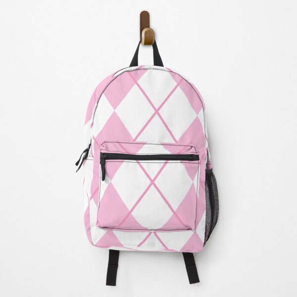 Item preview, Pink & White Argyle Tartan Check designed and sold by Sarah Walton.